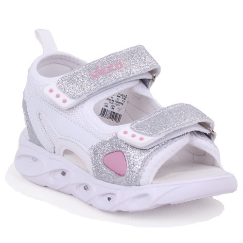 Roy 332P21Y189 Beyaz Ortopedik Günlük Kız Çocuk Spor Sandalet