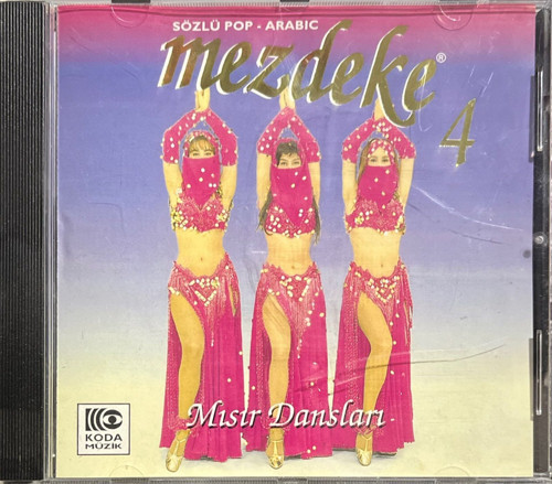 (Müzik CD'sidir Plak Değildir) CD Mezdeke 4 Mısır Dansları CD