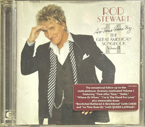 (Müzik CD'sidir Plak Değildir) CD Rod Stewart As Time Goes By CD