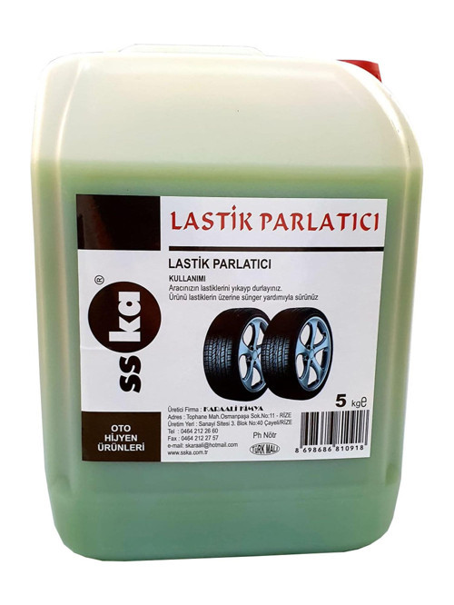 Oto Lastik Parlatıcı - 5 Kg. - Bidon