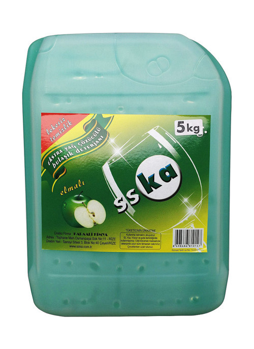 Elde Bulaşık Yıkama Deterjanı / Ekstra Yağ Çözücülü Limon Esanslı - 5 Kg. - Bidon