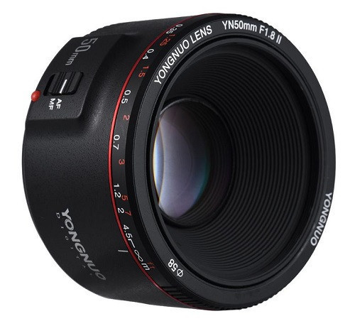 50mm F1.8 II Canon Uyumlu Otofokus Prime Lens Siyah