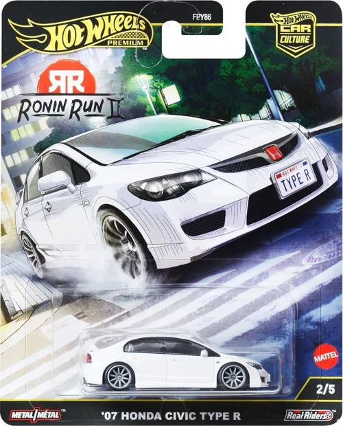 Premium Car Culture Ronin Run II 07 Honda Civic Type R Metal/Metal Real Riders 2/5