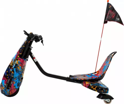 Drift Car Elektrikli Kaykay Drift Scooter Bluetooth Grafity Desenli Kasa 26