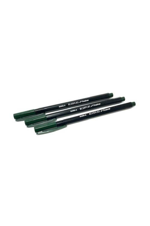 Hexaplus Fine Liner 3'Lü Haki