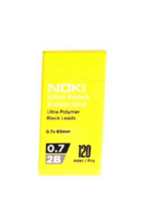Kalem Ucu Ultra Esnek 0.7Mm 2B Siyah 120'Li Sarı 1 Adet 0,7 Uç 120Li Tüp Esnek Yumuşak Yazım 0.7X60M