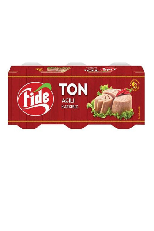 Ton Balığı Acılı 3X80 gr