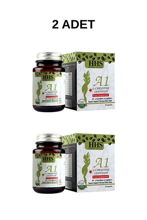A1 L-Carnitine Lepidium 30 Kapsül (2 Adet)