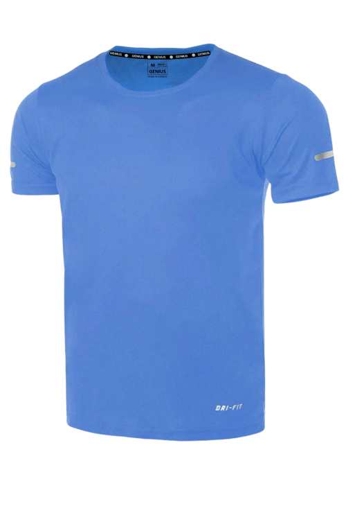 Erkek Nem Emici Hızlı Kuruma Atletik Teknik Performans Spor T-shirt DRIFIT-KISAKOL