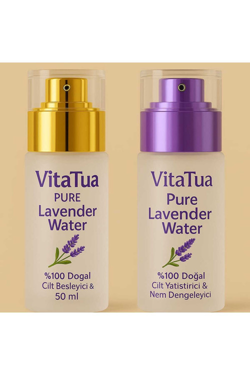 Lavanta Suyu %100 Doğal Ve Saf Canlandırıcı Ve Besleyici Etkili Tonik 50 Ml+50 Ml