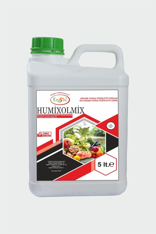 Humixolmix Sıvı Solucan Gübresi Humik Fülvik Asit 5lt