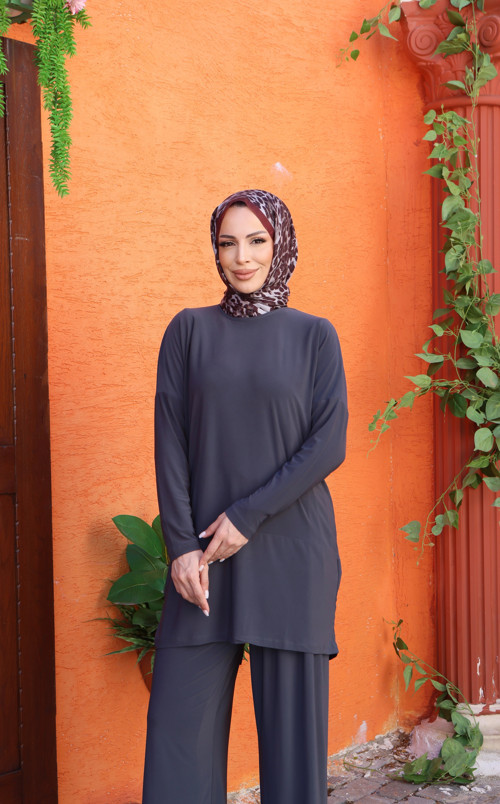 Makas Tunikli Sandy Takım