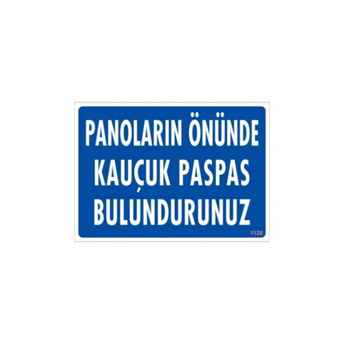 Panoların Önünde Kauçuk Paspas Bulundurunu