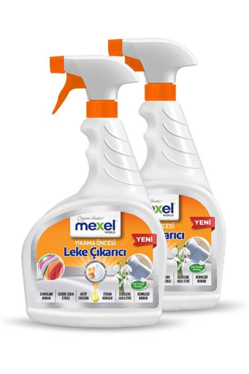 Yıkama Öncesi Oxi Leke Çıkarıcı Sprey Kar Çiçeği Kokulu 750 ml 2'li
