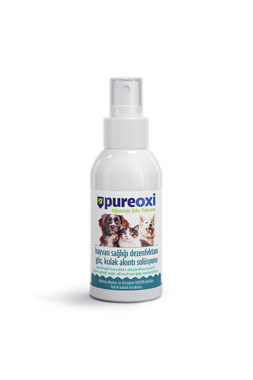 Kedi Köpek Göz ve Kulak Akıntı Solüsyonu Dezenfektan - 100ml