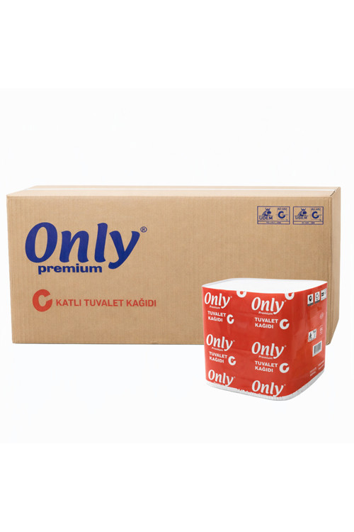 Only Premium C Katlı Tuvalet Kağıdı 36 Paket – 200 Yaprak | 2 Katlı | %100 Selüloz