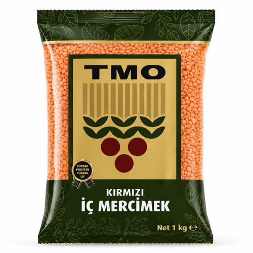Kırmızı Yaprak Mercimek 1 Kg