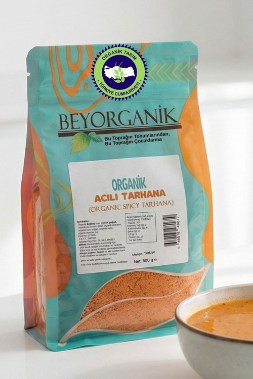 Organik Acılı Tarhana 500gr