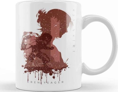 Attack On Titan Attack Titan Minimalist Kupa Bardak Porselen