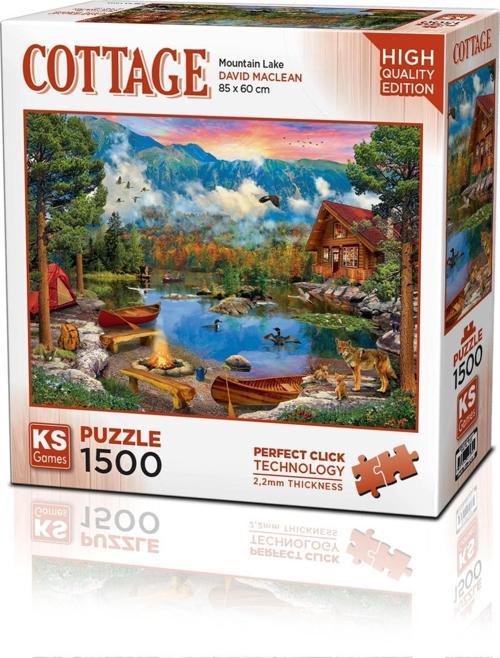 Puzzle 1500 Parça Mountain Lake 22036