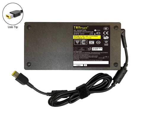 Lenovo 02DL142 230W Usb Tip Notebook Adaptör Şarj Aleti