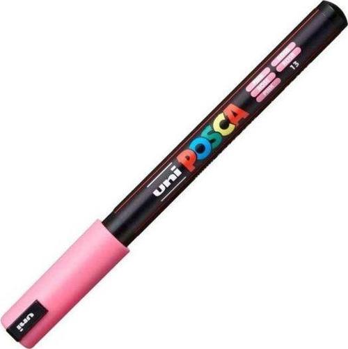 Markör Boyama Kalemi Posca Boyama Kalemi Su Bazlı Poster 0.7 Mm Pembe N Pc-1Mr (6 Lı Paket)