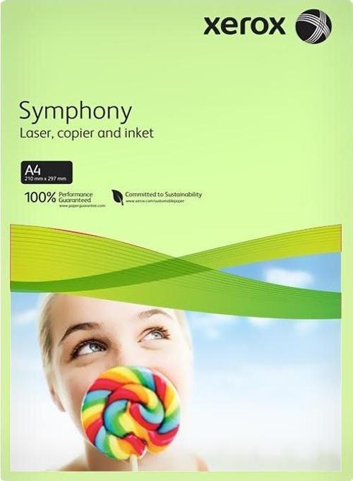 A4 Renkli Fotokopi Kağıdı 500 Lü Symphony Açık Yeşil 80 Gram 3R93965