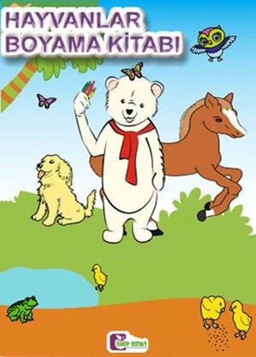 Hayvanlar Boyama Kitabı