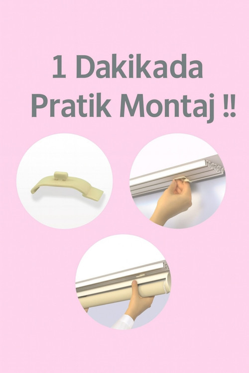 Siyah Bisikletli Kız Dijital Baskılı Zebra Perde-Cocuk Odası-Stor Perde