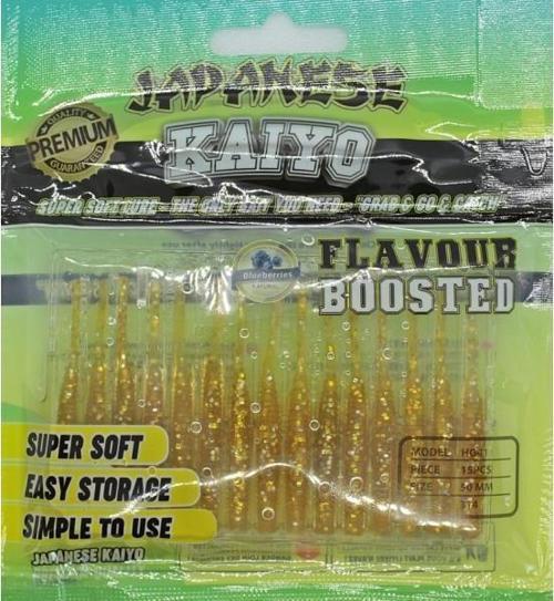 Japanese Kaiyo 5cm Silikon LRF Suni Yem Yaban Mersini Aromalı