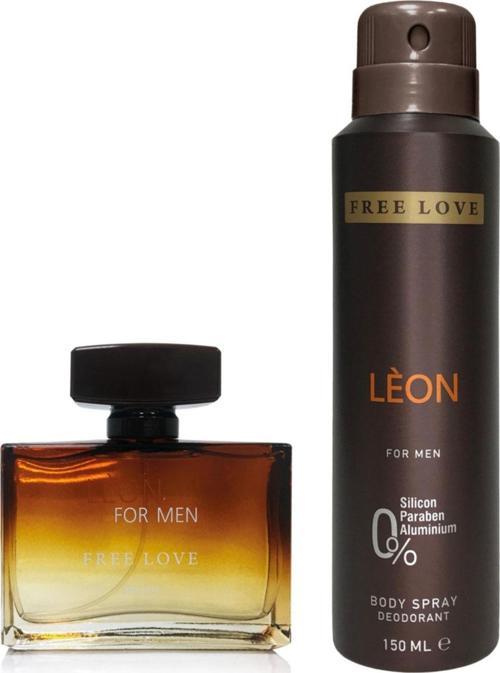 Leon Edp Erkek Parfüm 100 ml Ve Deodorant 150 ml