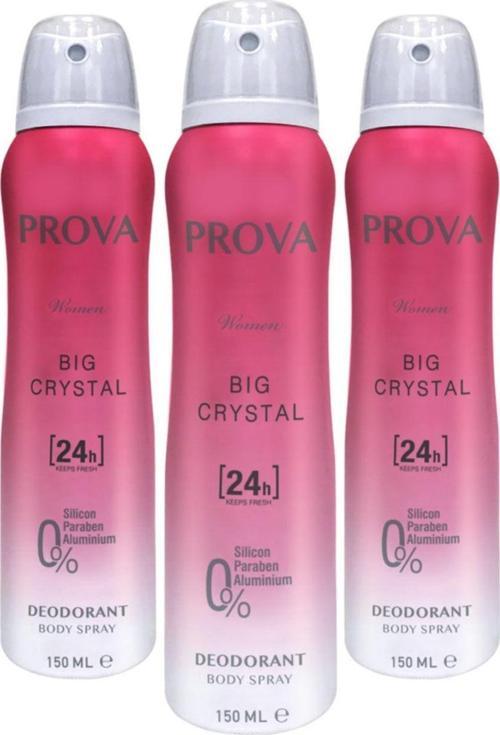 Big Crystal Kadın Deodorant 150 ml 3 Adet
