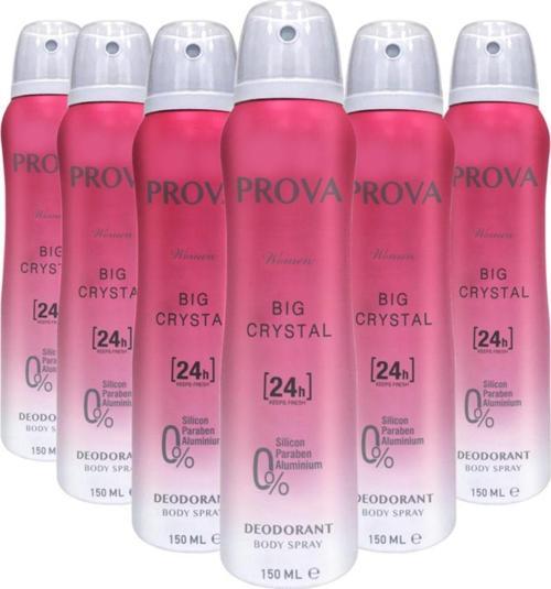 Big Crystal Kadın Deodorant 150 ml 6 Adet