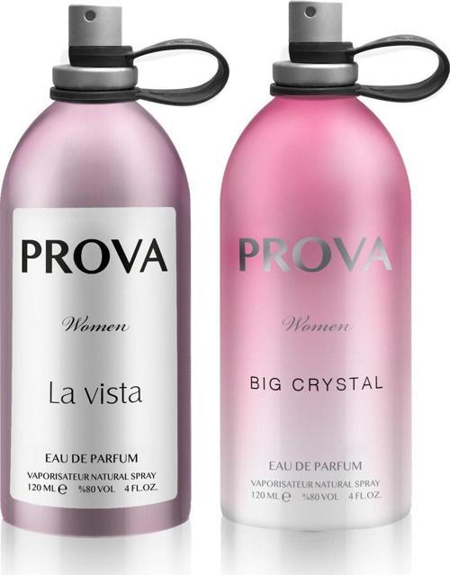 Big Crystal Ve La Vista Edp Kadın Parfüm Seti 2 X 120 ml