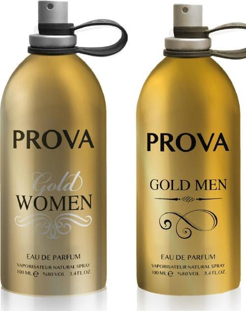 Gold Women ve Gold Men Kadın ve Erkek Parfüm EDP 2 x100 ml