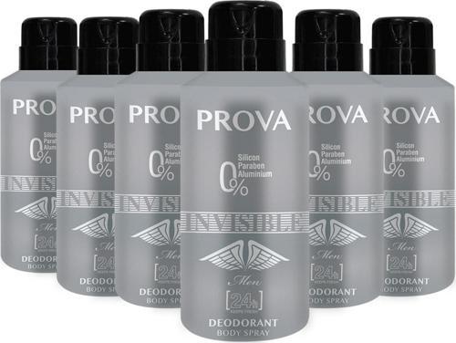 Invisible Erkek Deodorant 150 ml 6 Adet