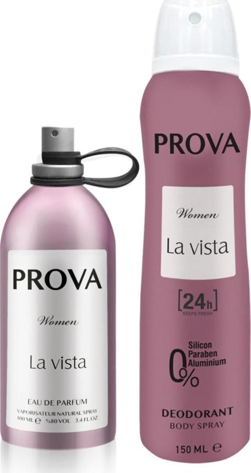 La Vista EDP Kadın Parfüm 120 ml ve Deodorant 150 ml