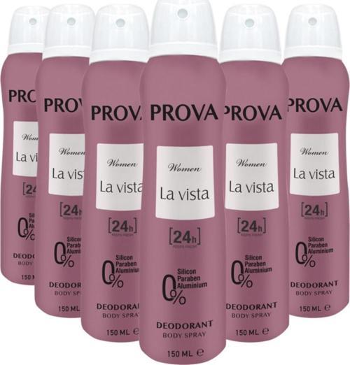 La Vista Kadın Deodorant 150 ml 6 Adet