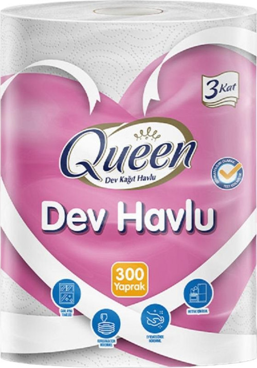 Dev Rulo Kağıt Havlu 3 Katlı 300 Yaprak