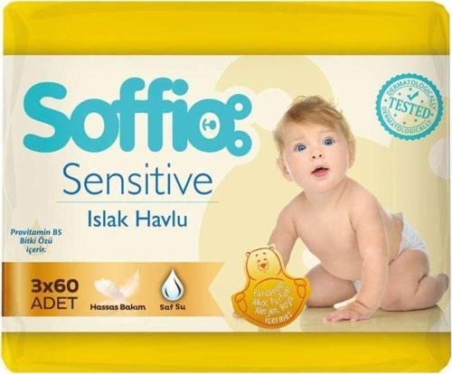 Islak Havlu Sensitive 3X60