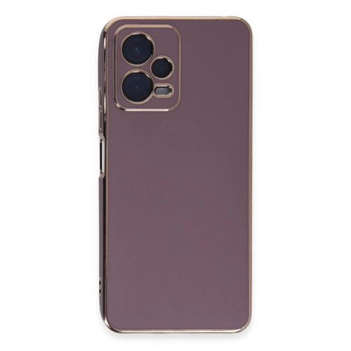 Xiaomi Poco X5 5G Kılıf Volet Silikon - Mor