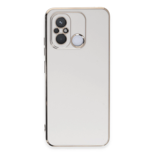 Xiaomi Redmi 12C Kılıf Volet Silikon - Beyaz
