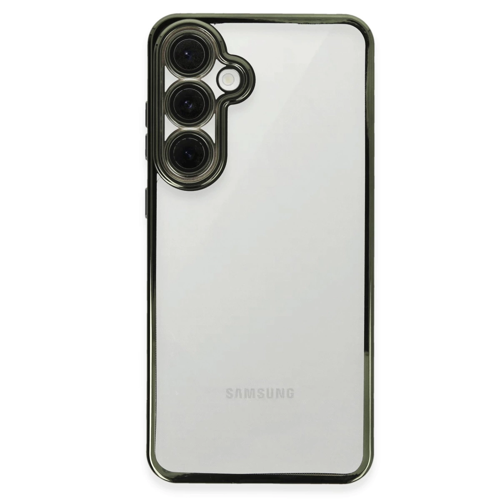 Samsung Galaxy S24 Fe Kılıf Razer Lensli Silikon - Yeşil