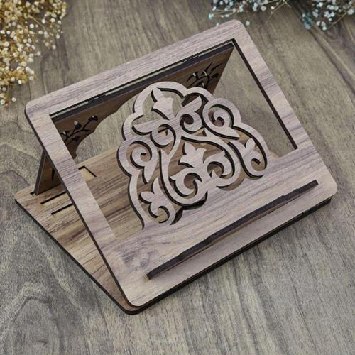 Masa Üstü Ahşap Mdf Tablet Standı Ve Kitap Okuma Rahlesi 25 x 20