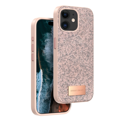 Onegif İphone 11 Bright Simli Kapak - Pembe