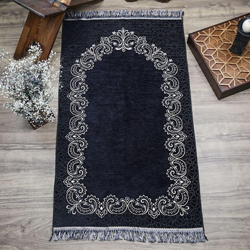 Seccade Munis Siyah 65 x 115 Cm - 320 Gr