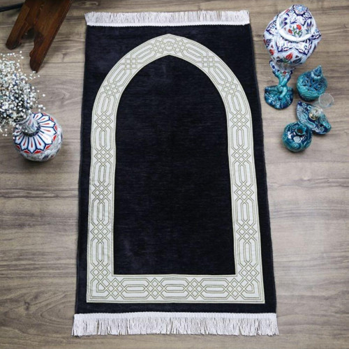 Seccade Payidar Siyah 65 x 115 Cm - 320 Gr