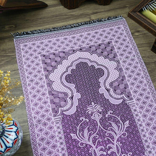 Seccade Süper Simli Broker Mor 68 x 110 Cm - 170 Gr