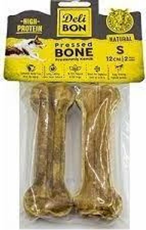 DERİ PRES KEMİK 12CM S BOY 2Lİ VAKUM NATUREL 12CMX2AD.