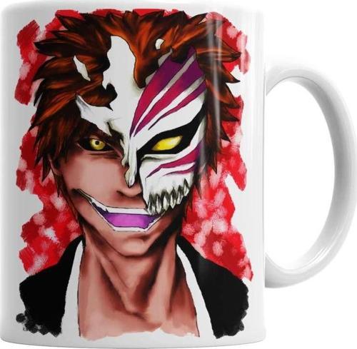 Bleach Ichigo Ulquiorra Grimmjow Anime Kupa Bardak Porselen